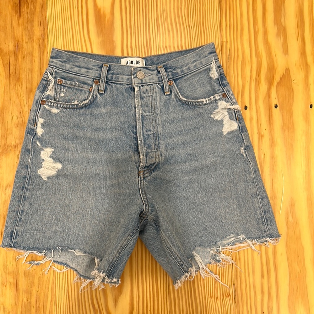 Agolde Stella High Rise Short